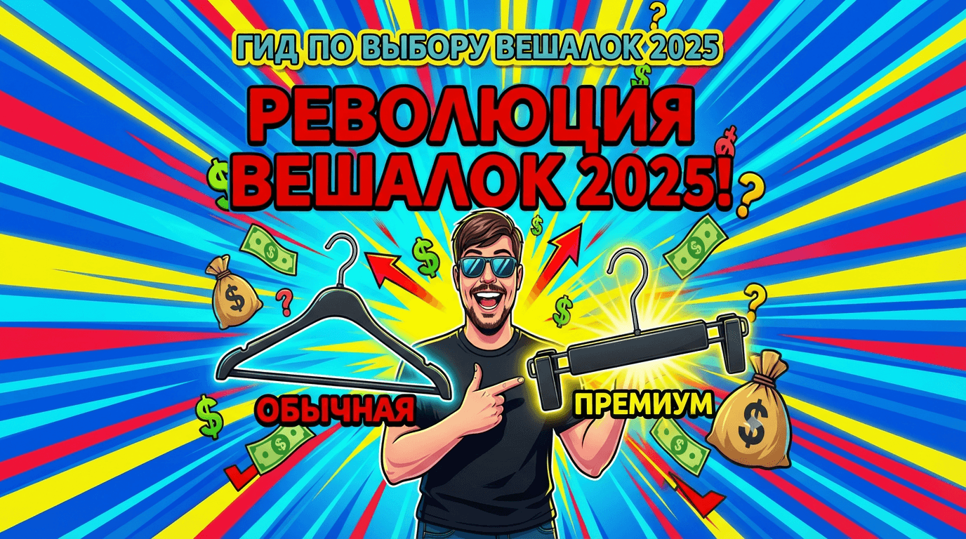 Полное руководство по выбору вешалок для магазина одежды в 2025 году (краткая версия)